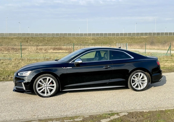 Audi S5 cena 159999 przebieg: 94000, rok produkcji 2018 z Ropczyce małe 92